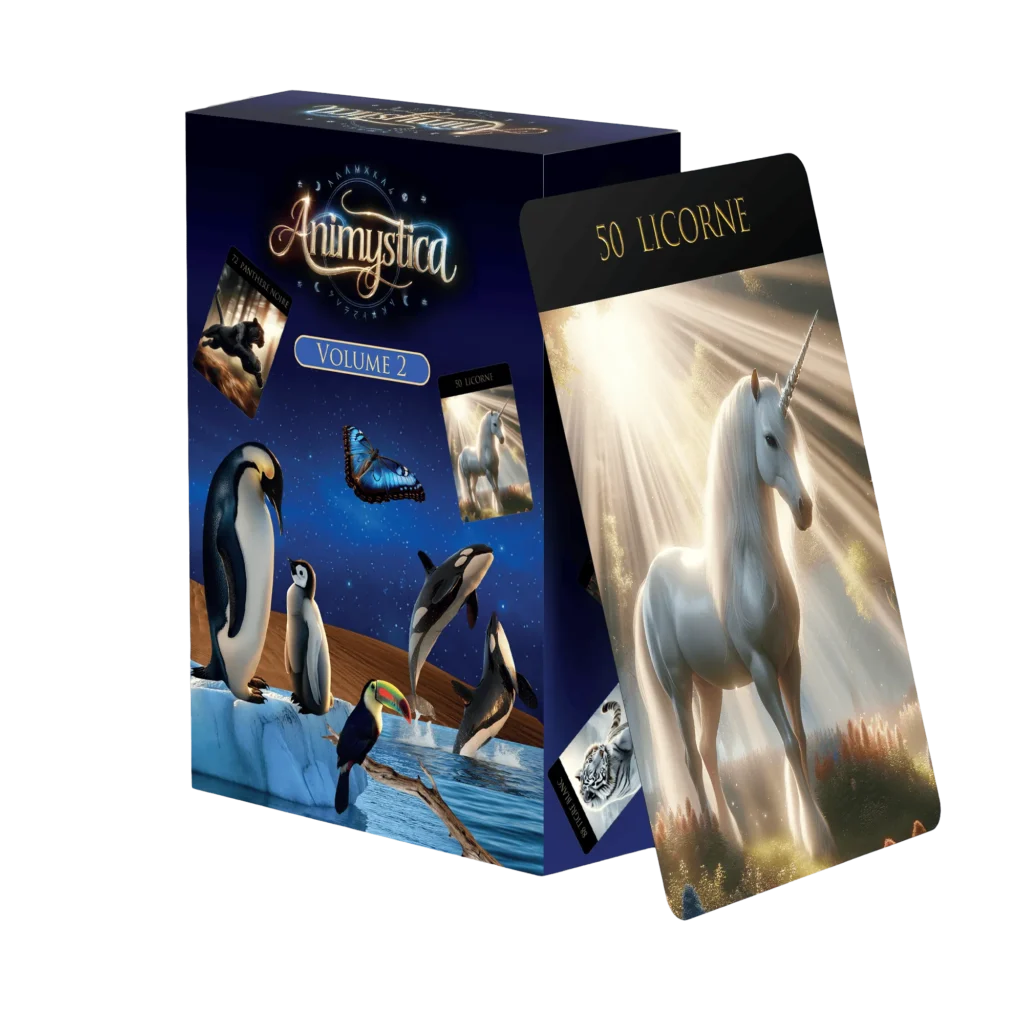 Oracle guidance Animystica V2 plus carte licorne